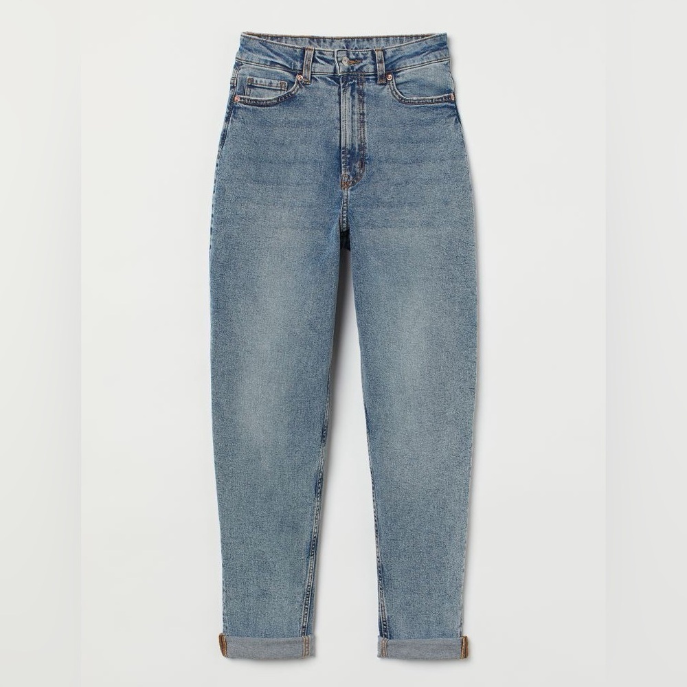 H&M Women's High Rise Jeans - Light Blue